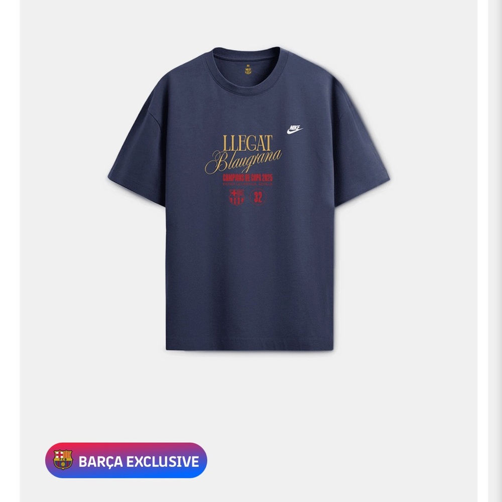 T-shirt Copa Champions 2025 Barça - Junior (Barcelona Football Club)